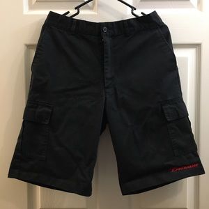 Men’s size 32 Budweiser work shorts black #127